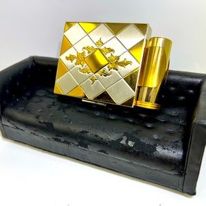 Vintage Midcentury Compact/Lipstick Case - Unused!